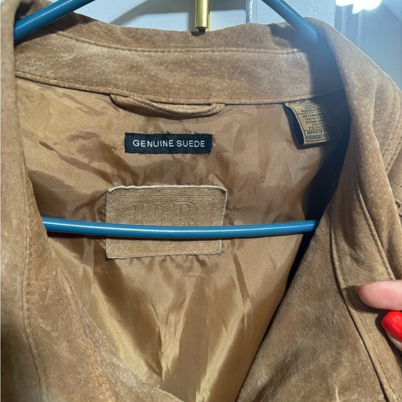 3XL TALL GENUINE SUEDE 100% LEATHER - Picture 3 of 5